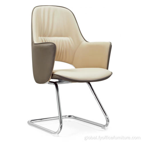 Faux Leather Chair EX-Factory price Modern synthetic pu faux leather upholstered chair Factory